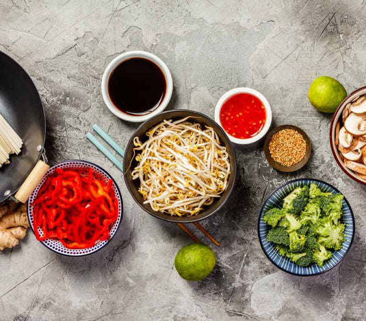 Ingrédients Wok