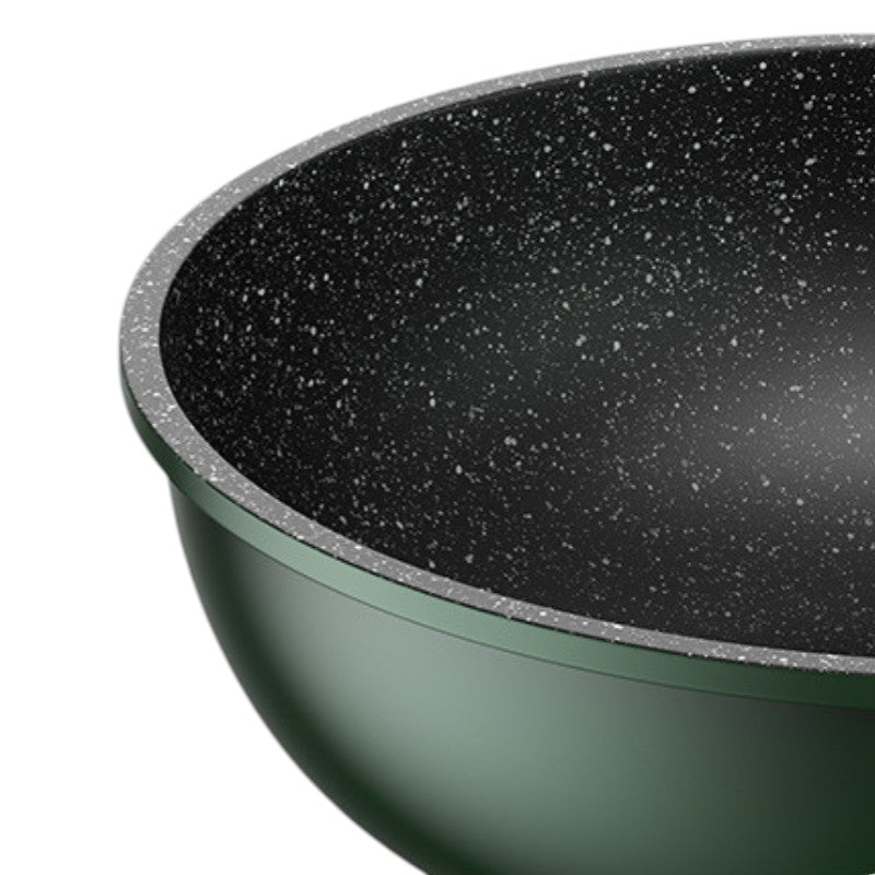 Wok vert foncé