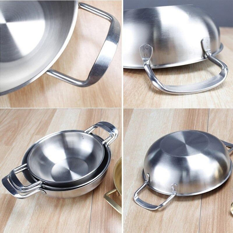 Wok Inox deux Anses