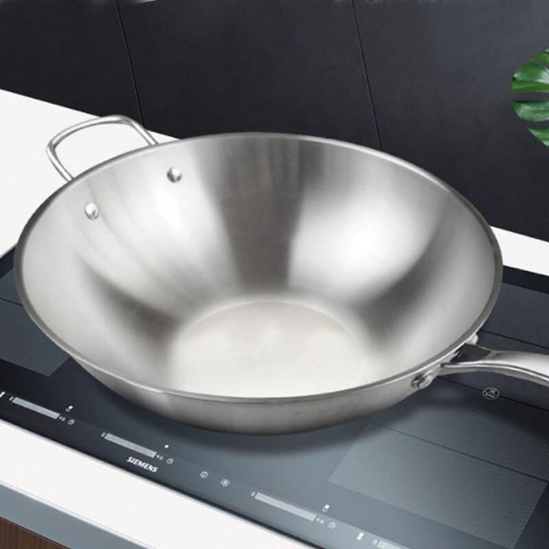 Wok Induction en Acier Inoxydable