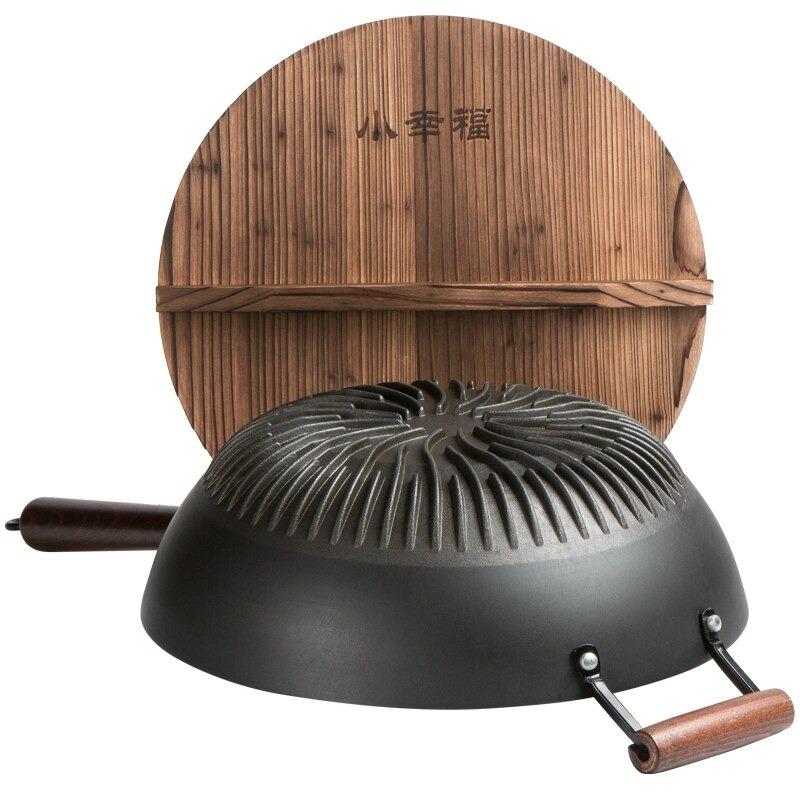 Le Rausu Wok en Fonte