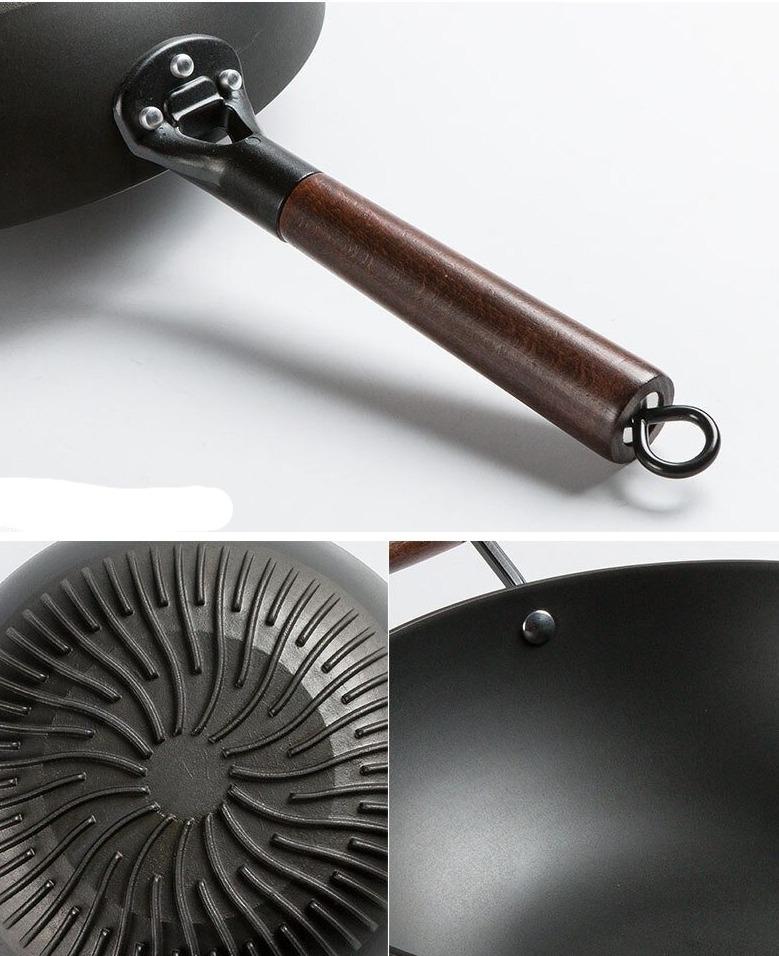 Le Rausu Wok en Fonte