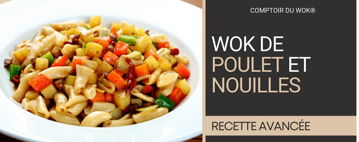 Recette Wok Poulet Nouilles Image
