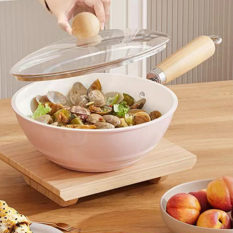 Wok revêtement céramique