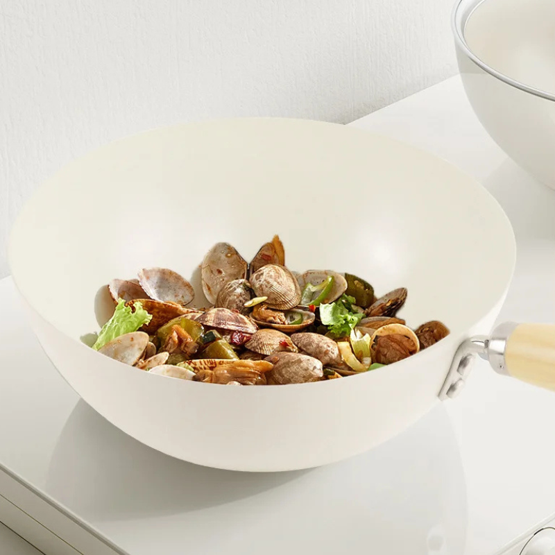 Wok revêtement céramique