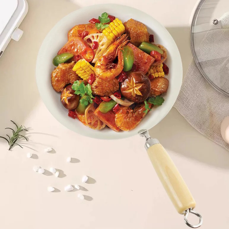 Wok revêtement céramique