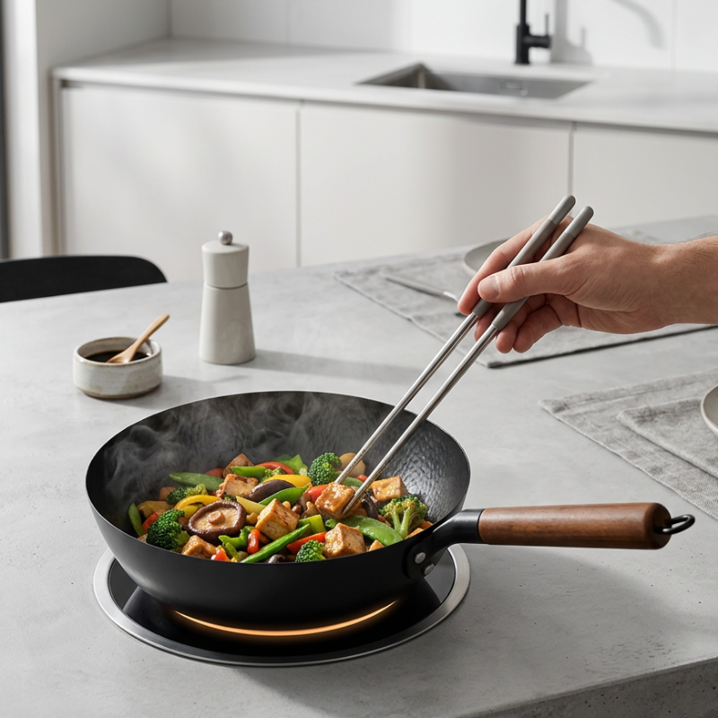 Wok traditionnel japonais