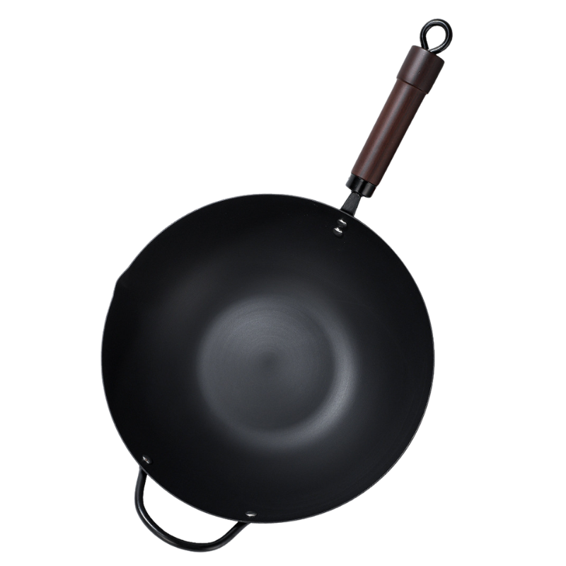 Wok sans revêtement induction