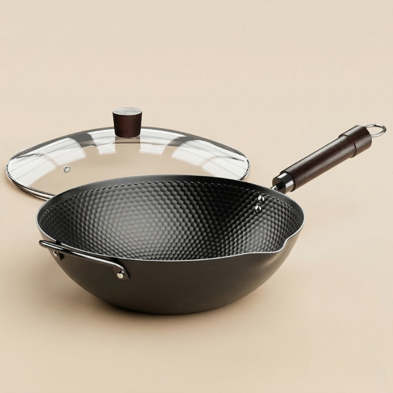 Wok antiadhésif sans PFOA