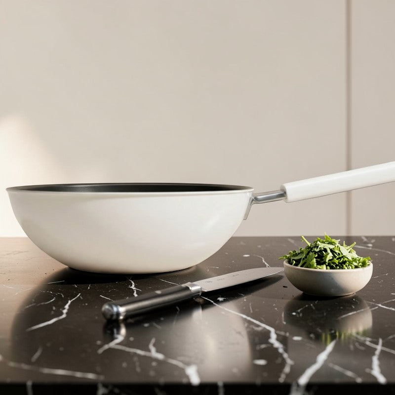 Wok blanc