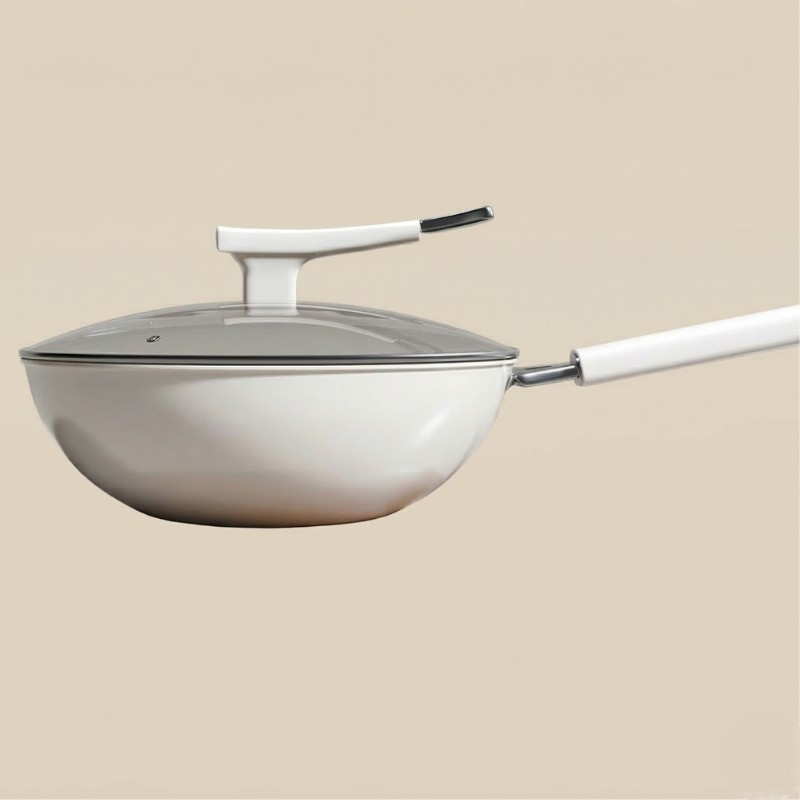 Wok blanc