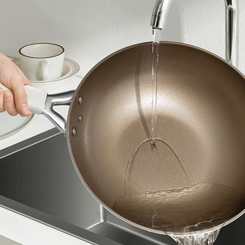 Wok blanc