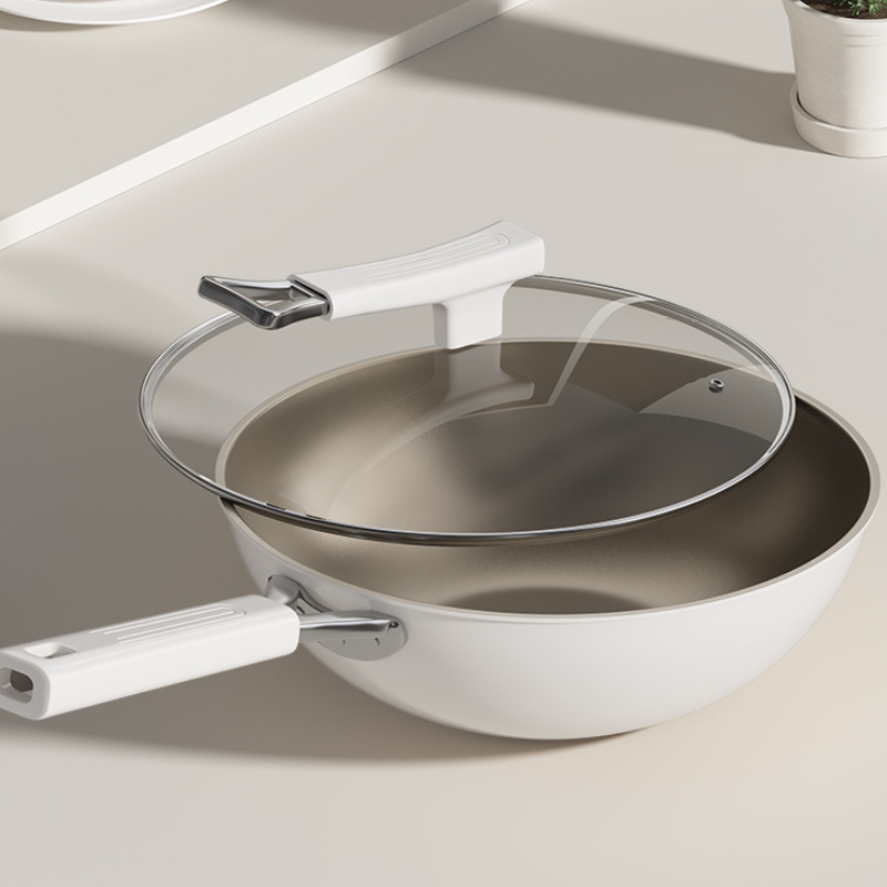 Wok blanc