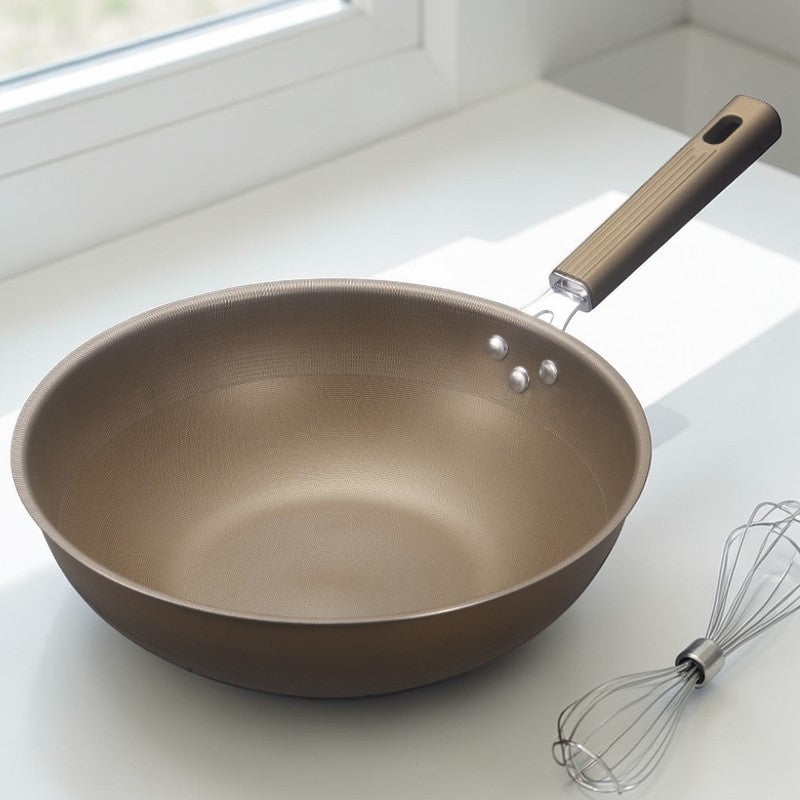 Wok sans PFAS titane