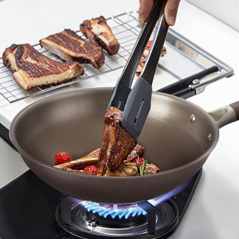 Wok sans PFAS titane