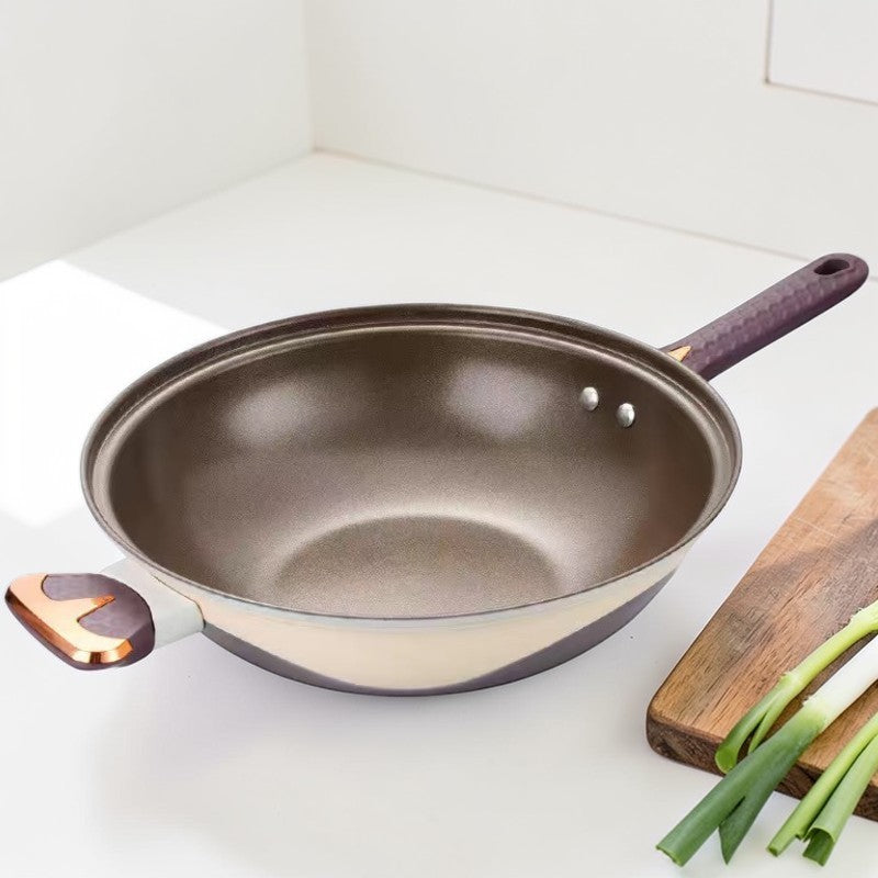 Wok multifonctionnel antiadhésif