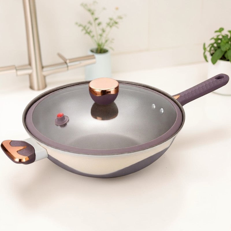 Wok multifonctionnel antiadhésif