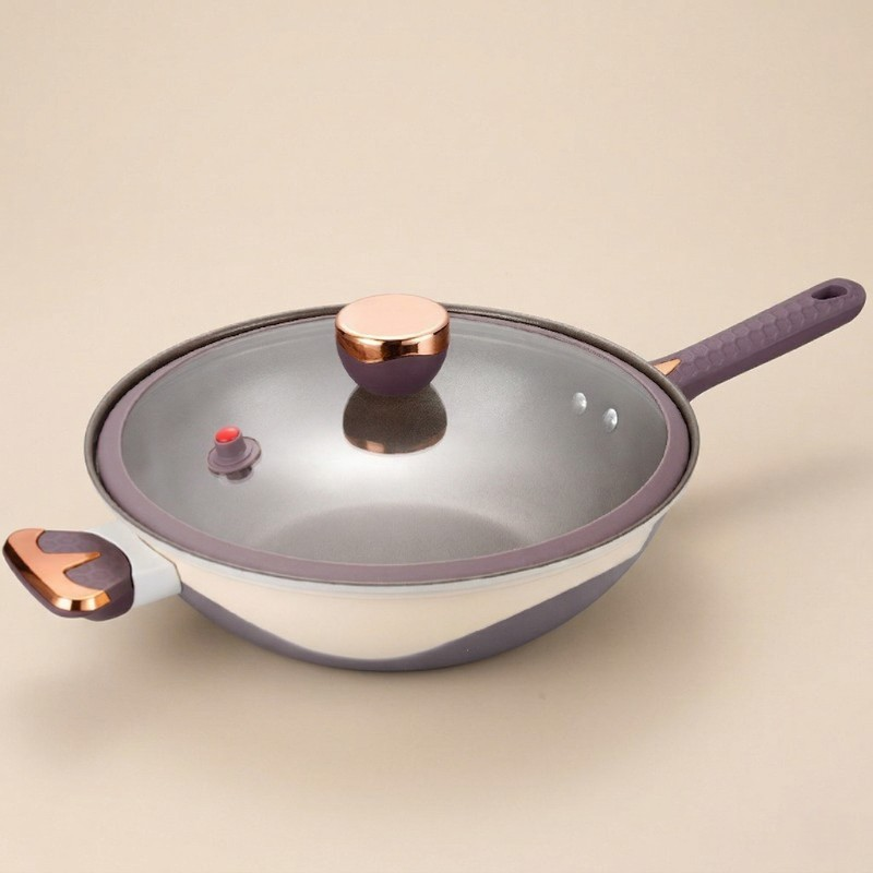Wok multifonctionnel antiadhésif