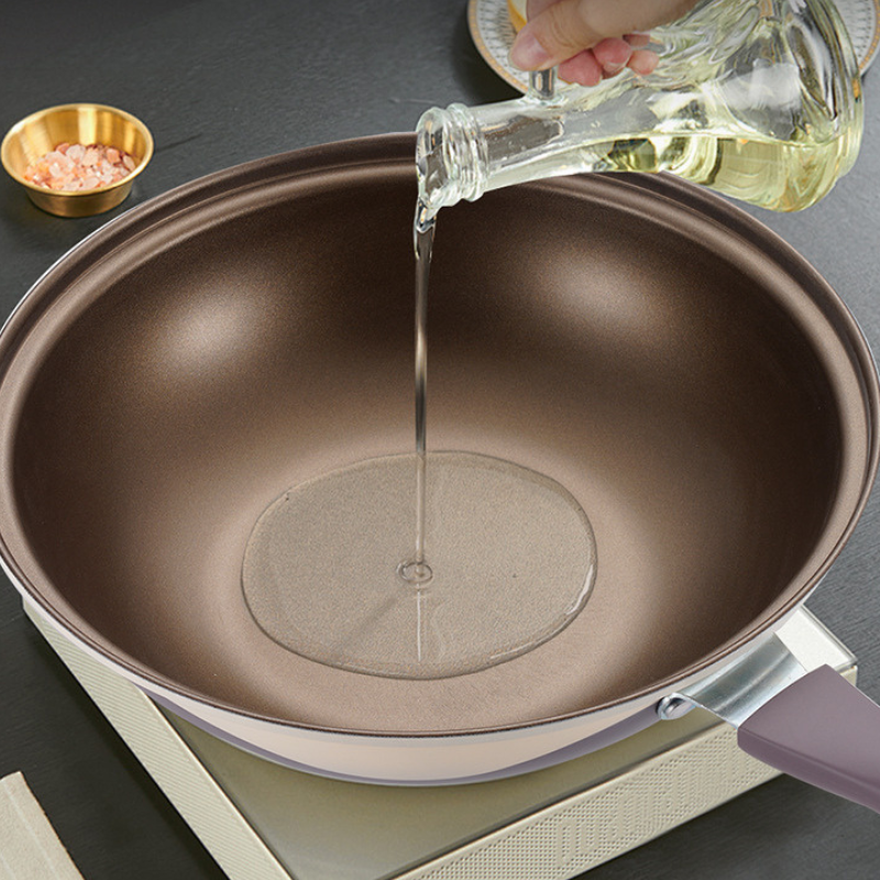 Wok multifonctionnel antiadhésif