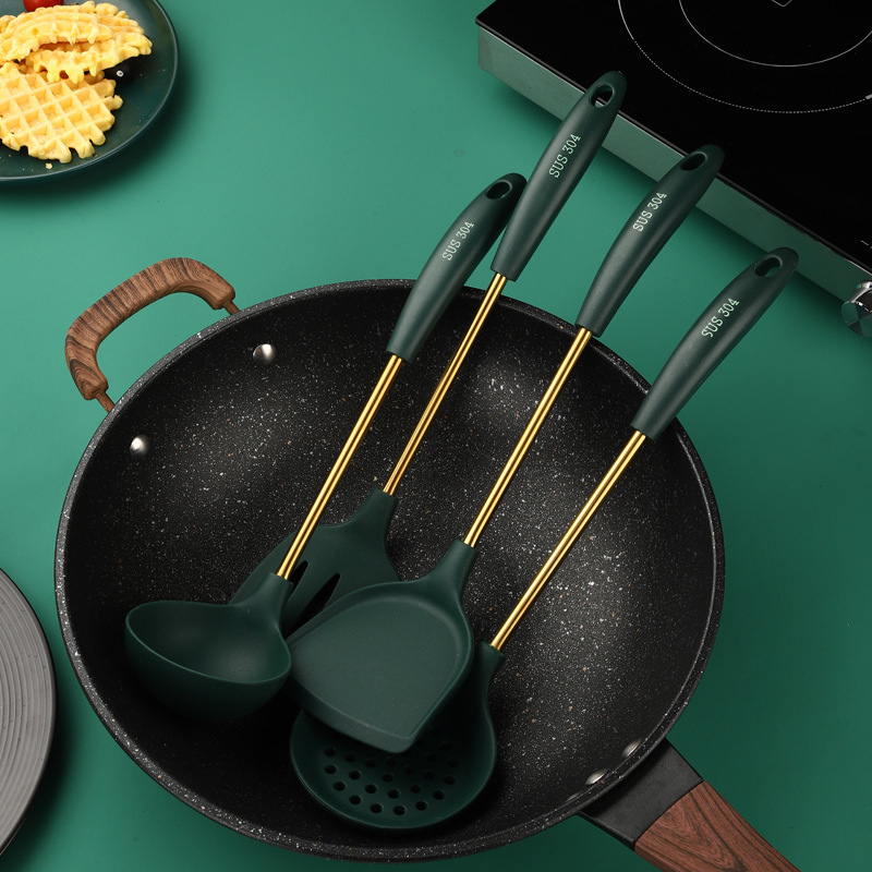 Ustensiles wok silicone