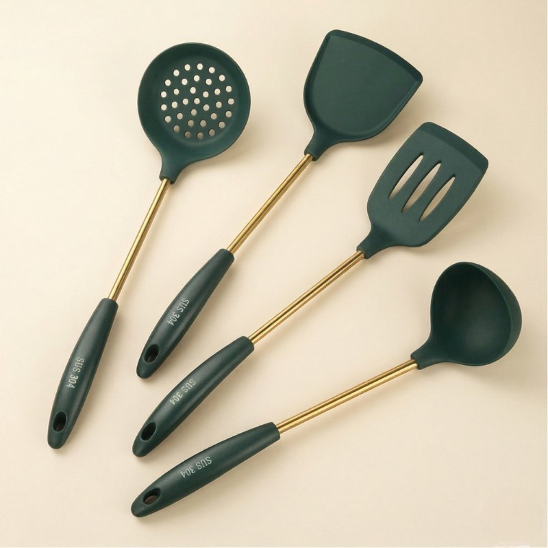 Ustensiles wok silicone