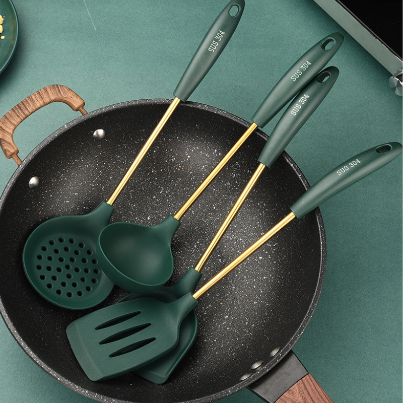 Ustensiles wok silicone