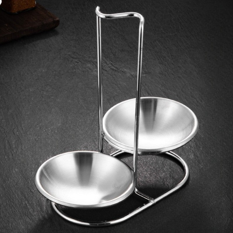 Porte-cuillères en acier inoxydable