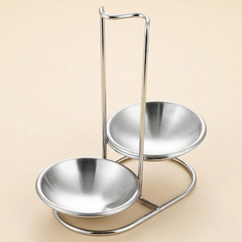 Porte-cuillères en acier inoxydable