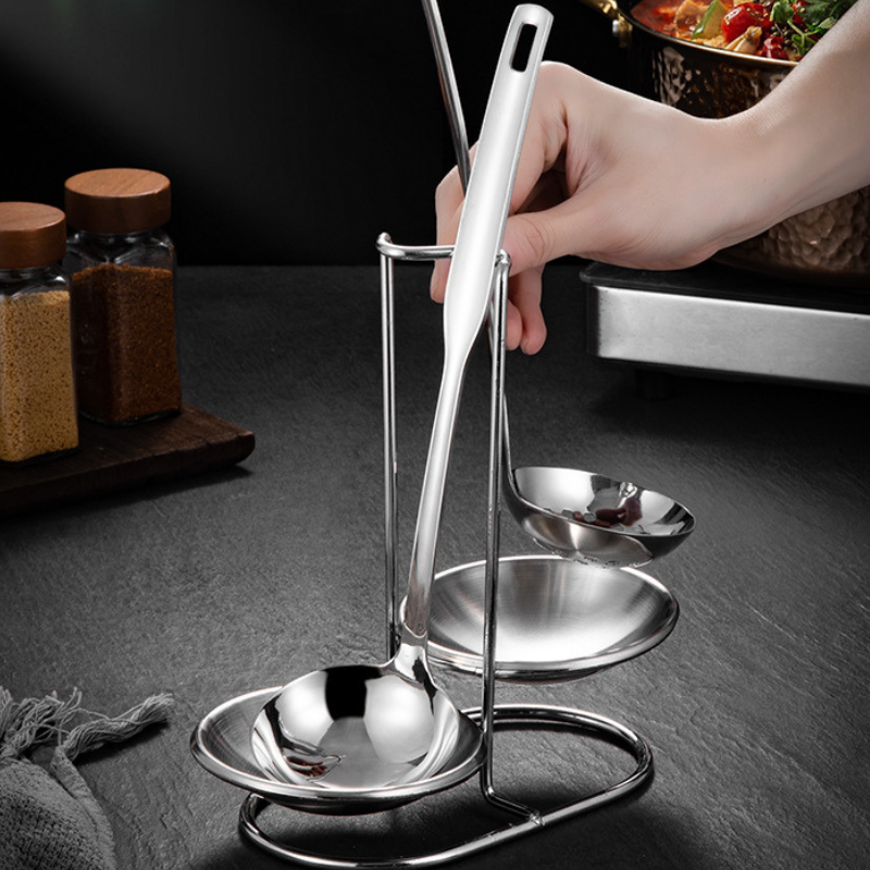 Porte-cuillères en acier inoxydable