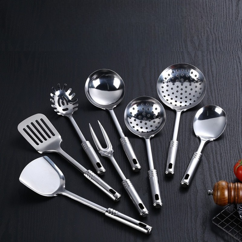 Kit ustensiles wok inox