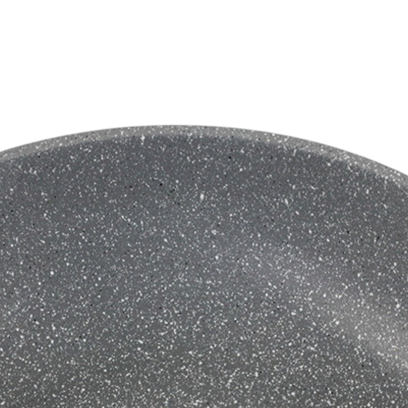 Wok antiadhésif gris