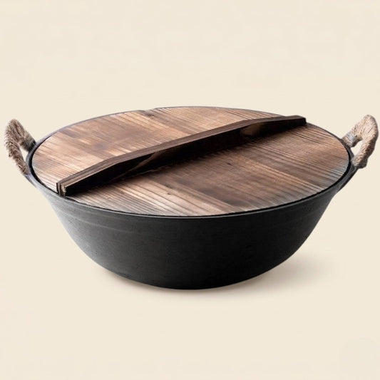 Le Ontake Wok en Fonte