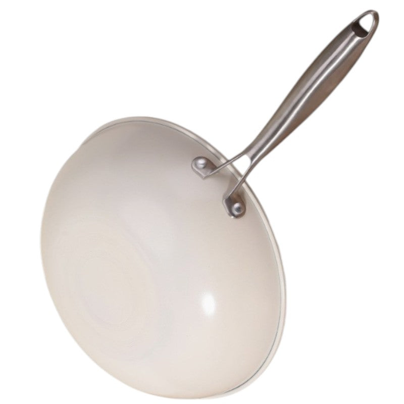 Wok blanc induction
