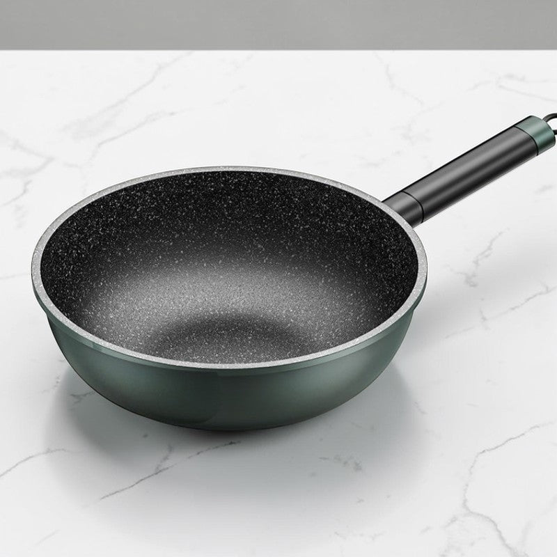 Wok vert foncé