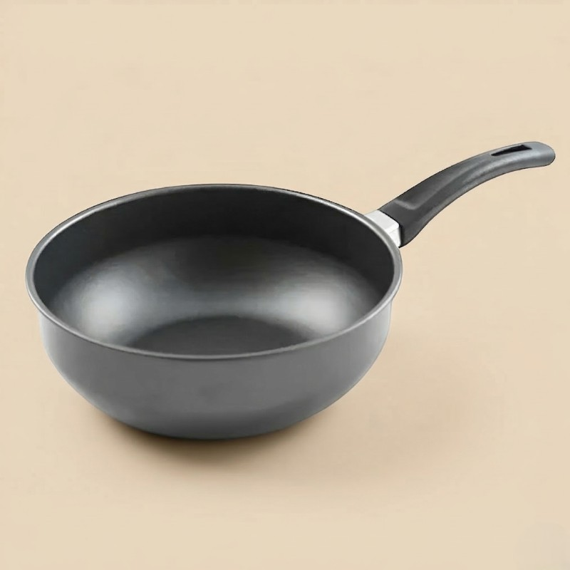 Wok individuel aluminium moulé
