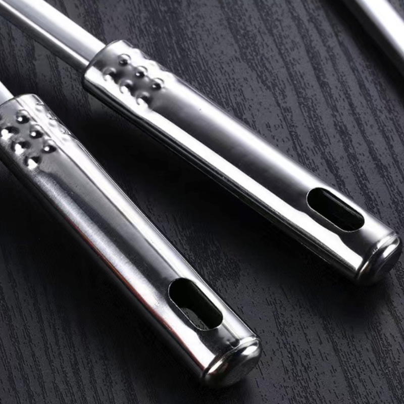 Kit ustensiles wok inox