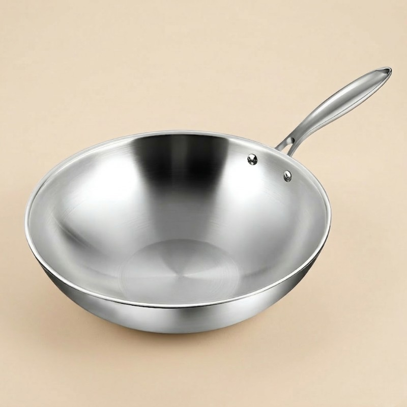 Wok acier