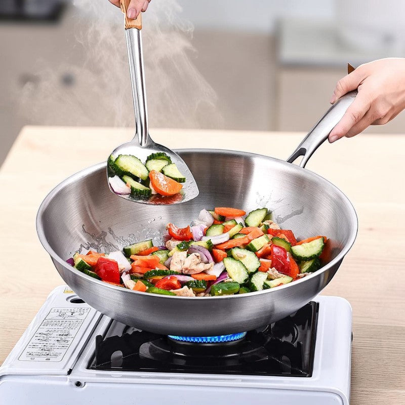 Wok acier