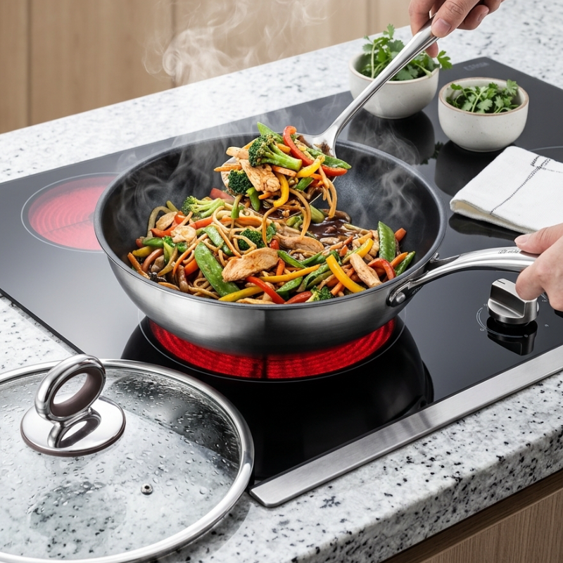 Wok titane
