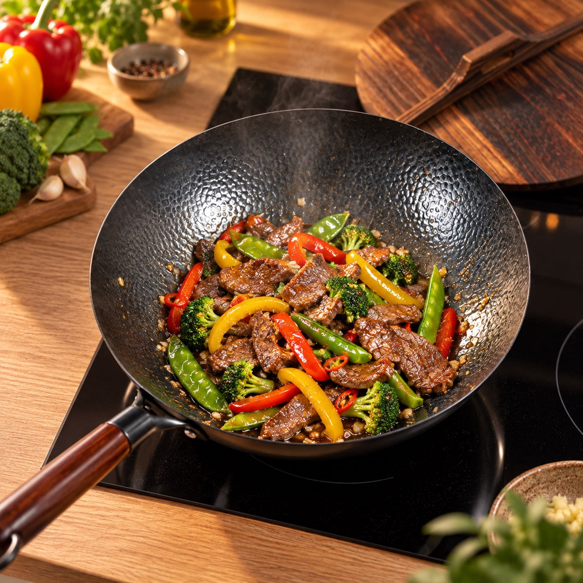 Le Shirane Wok Japonais, sauté de légumes qui n'accroche pas Image