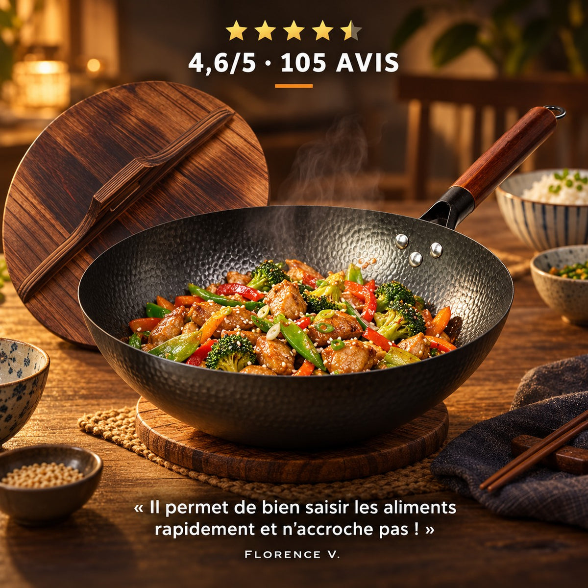 Le Shirane Wok Japonais noté 4,6/5 sur 105 avis clients