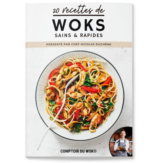 Livre Digital - 20 Recettes de Woks Sain et Rapides