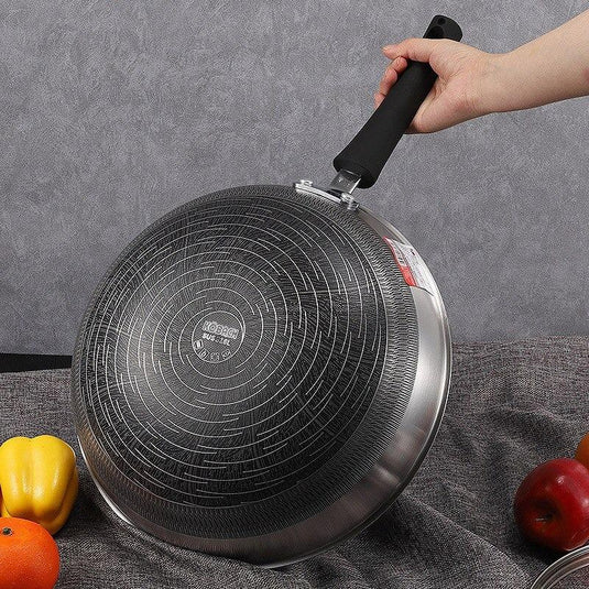 Wok Moderne en Acier Inox