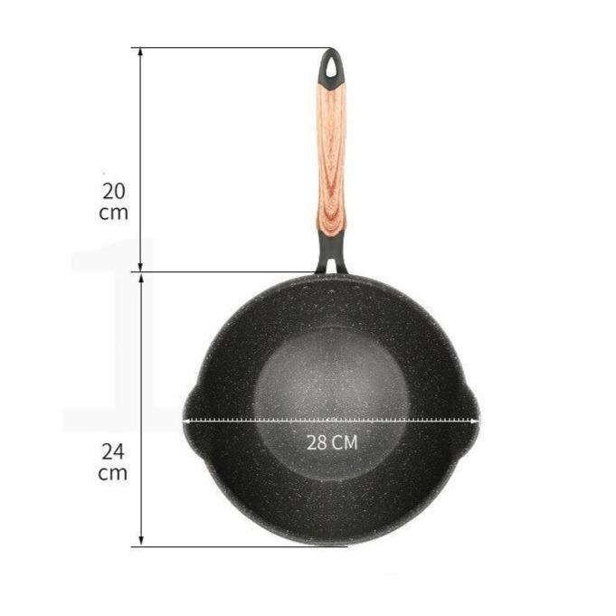 Taille du Wok Céramique