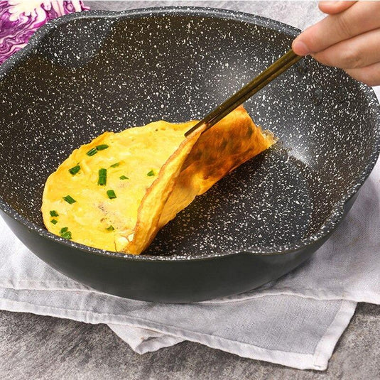 Omelette dans Wok Céramique