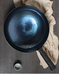 Wok Traditionnel Bleu