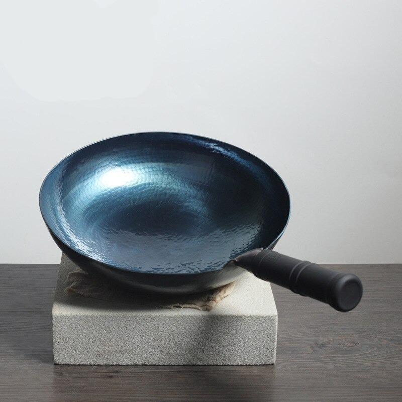 Grand Wok Forgé à la Main