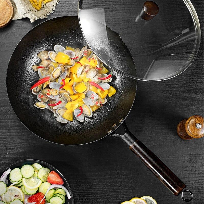 Wok Cuisson d'Aliments