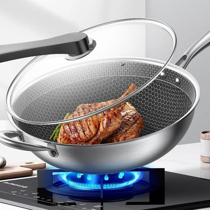Découvrir notre gamme de Wok Inox | Comptoir du Wok