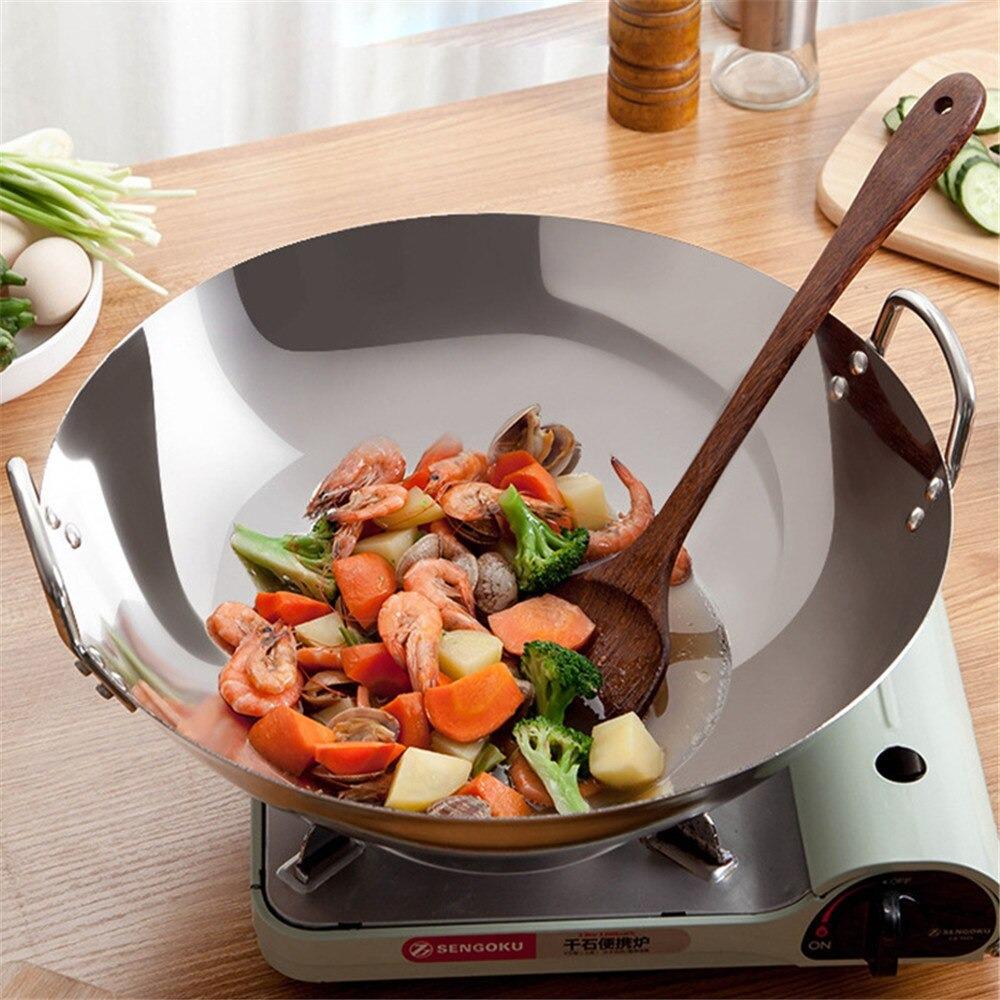 Cuisson au Wok Inox Légumes